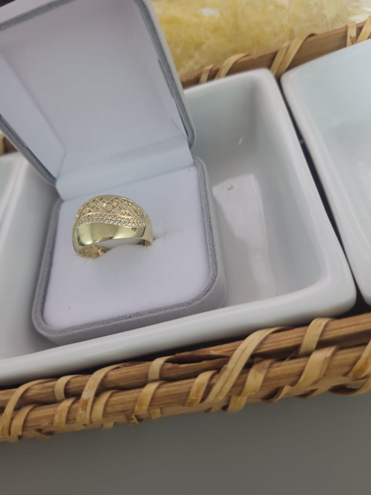 Anel em ouro 416K - Alisson Joias