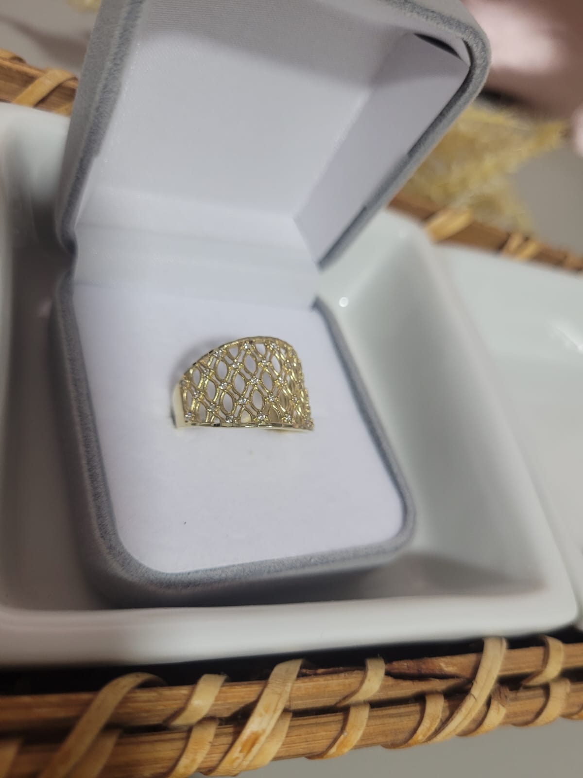 Anel em ouro 416K - Alisson Joias