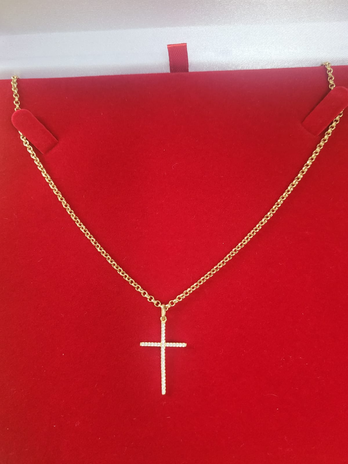 Corrente em ouro 18K Com Pingente - Alisson Joias