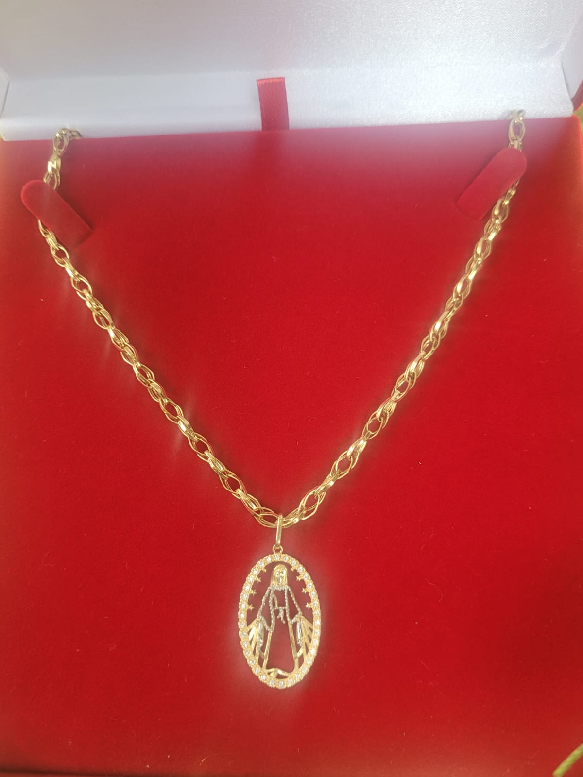Corrente em ouro 18K Sem Pingente - Alisson Joias