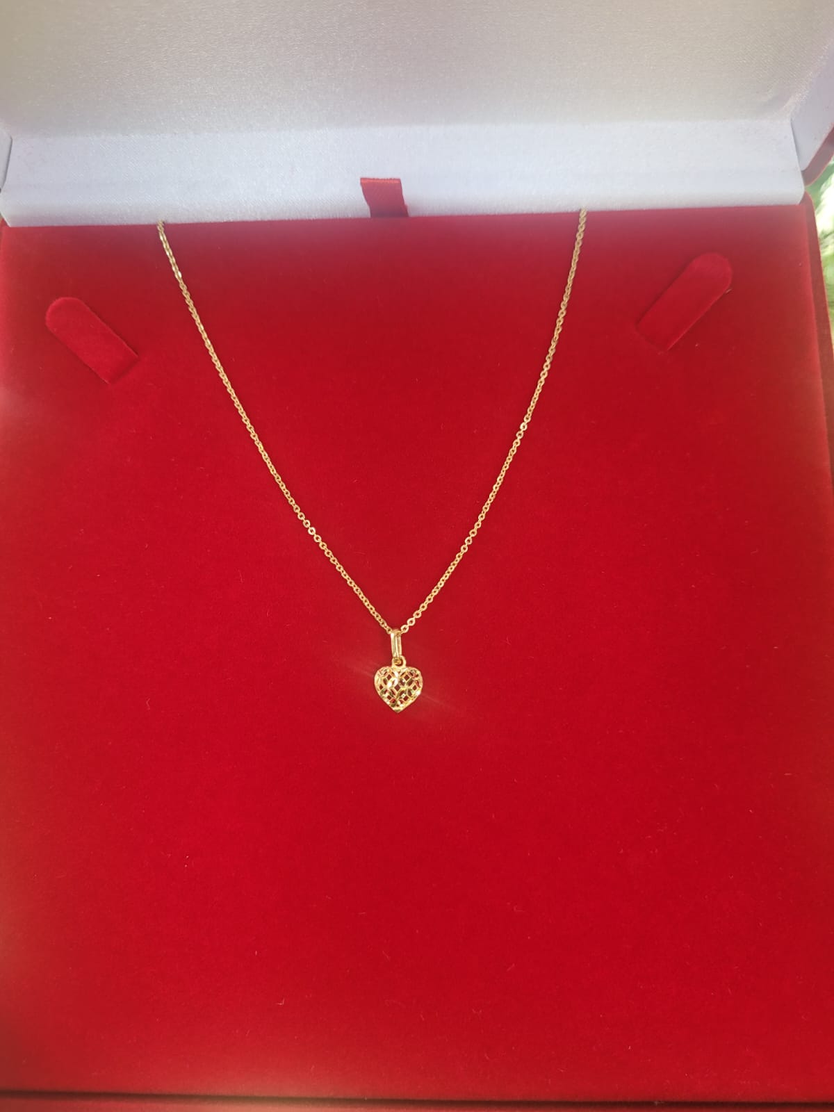 Corrente em ouro 18K Com Pingente - Alisson Joias
