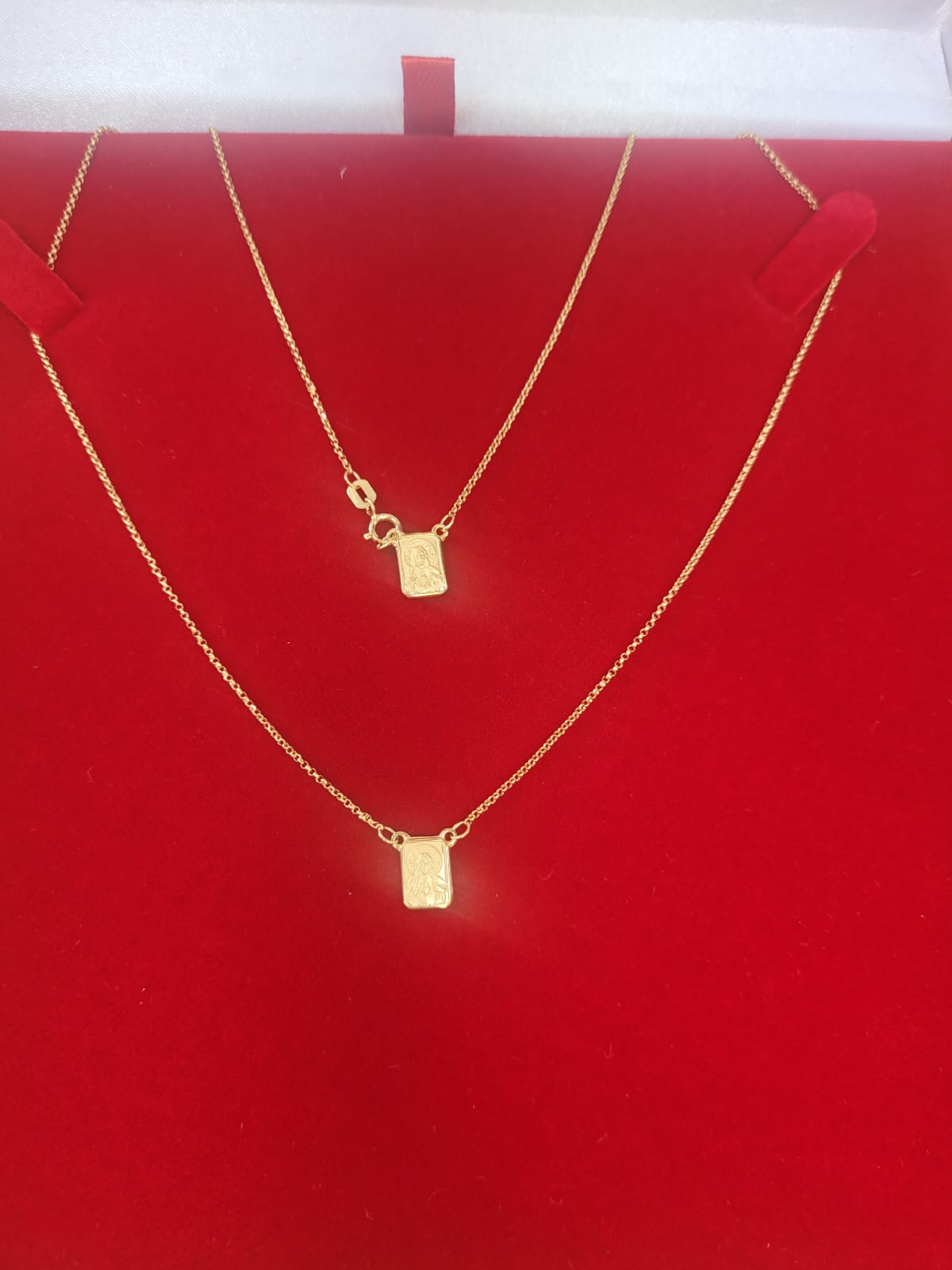 Corrente em ouro 18K Com Pingente - Alisson Joias