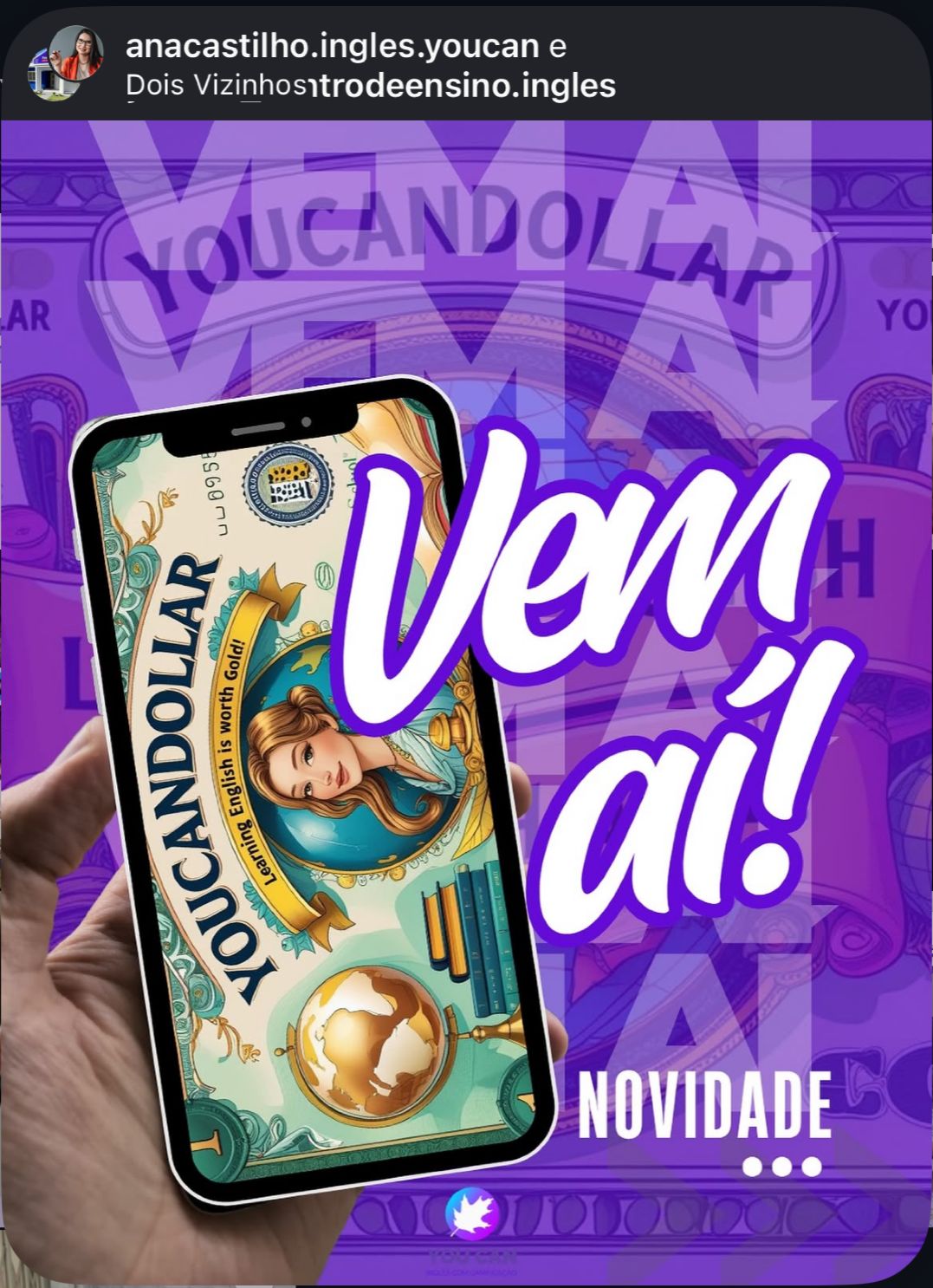 Vem aí novidade You Can Dollar